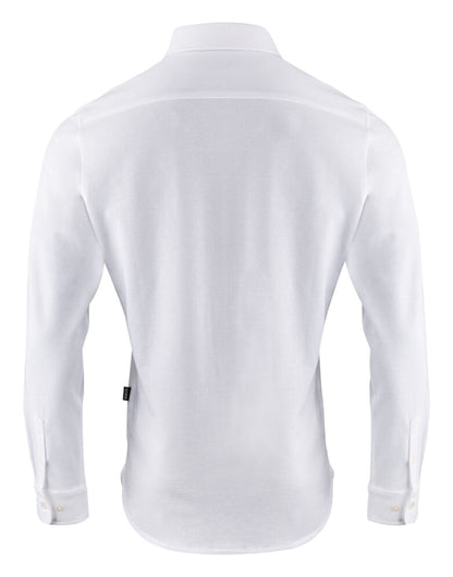 James Harvest Burlingham Jersey Shirt HAR2113038 - White - Customisable Shirts