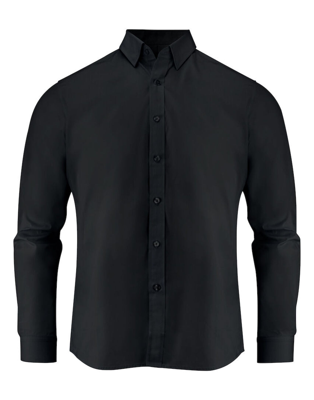James Harvest Acton Business Shirt HAR2113040 - Black - Customisable Shirts