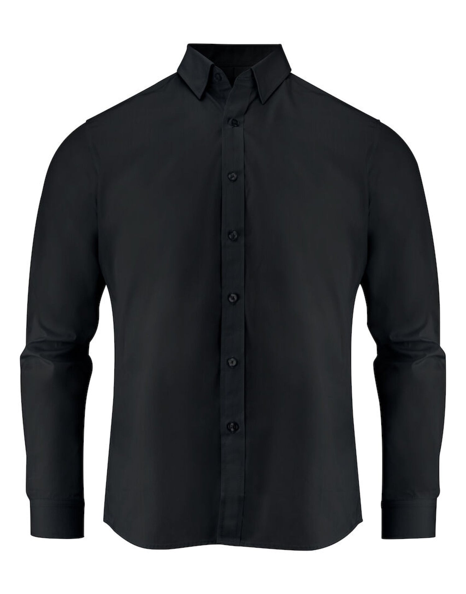 James Harvest Acton Business Shirt HAR2113040 - Black - Customisable Shirts