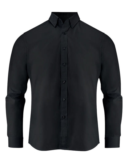 James Harvest Acton Business Shirt HAR2113040 - Black - Customisable Shirts