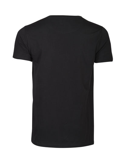 James Harvest Twoville Crew Neck T Shirt HAR2114005 - Black - Customisable T-Shirts