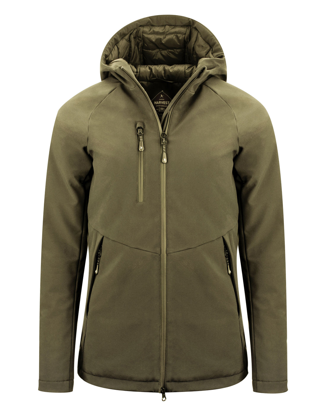 James Harvest Winchester Ladies Jacket HAR2121042 - Moss Green - Customisable Jackets