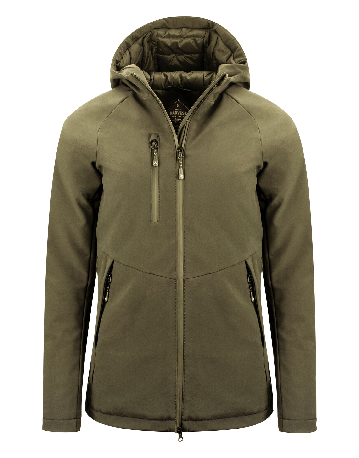 James Harvest Winchester Ladies Jacket HAR2121042 - Moss Green - Customisable Jackets