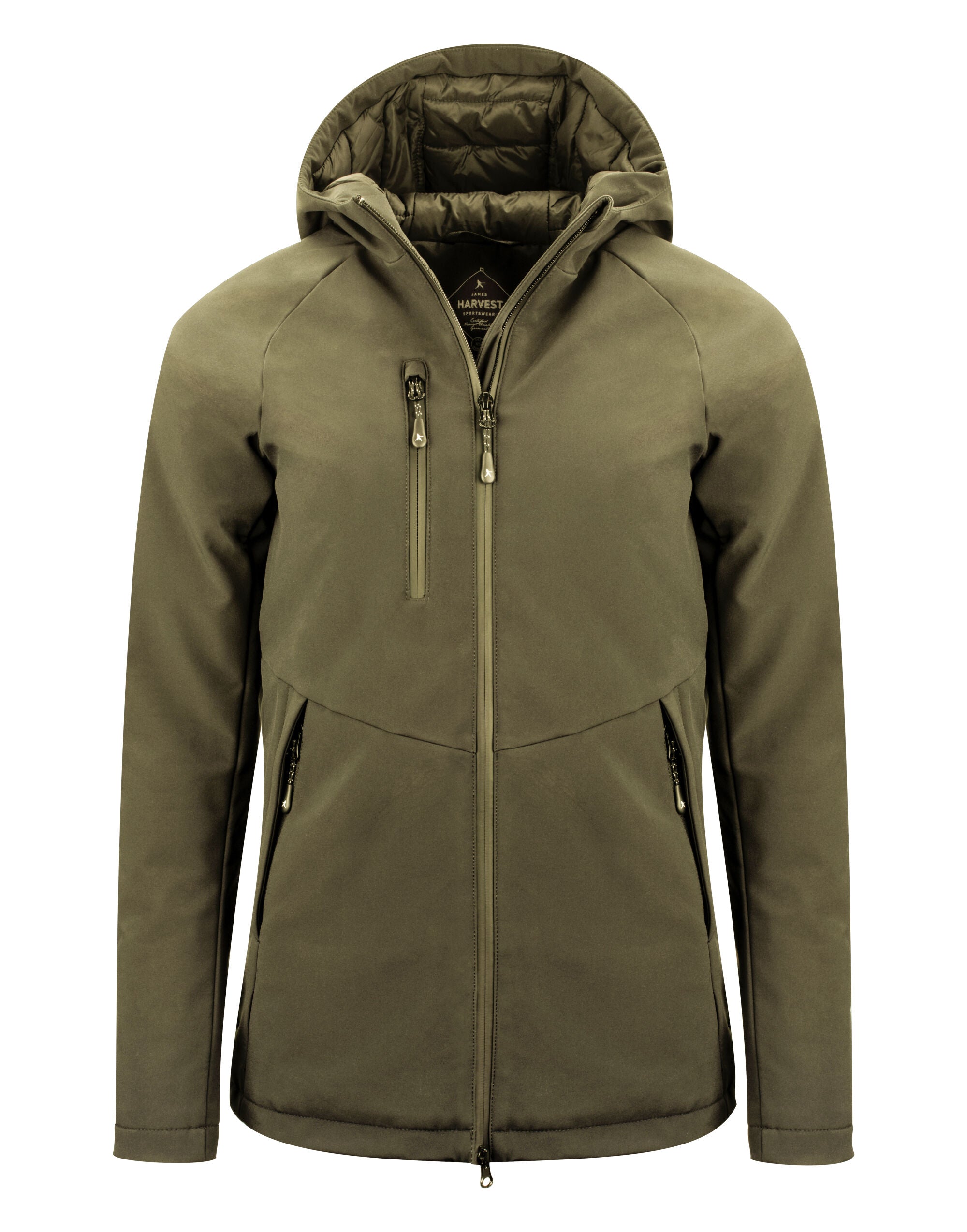 James Harvest Winchester Ladies Jacket HAR2121042 - Moss Green - Customisable Jackets