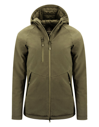 James Harvest Winchester Ladies Jacket HAR2121042 - Moss Green - Customisable Jackets