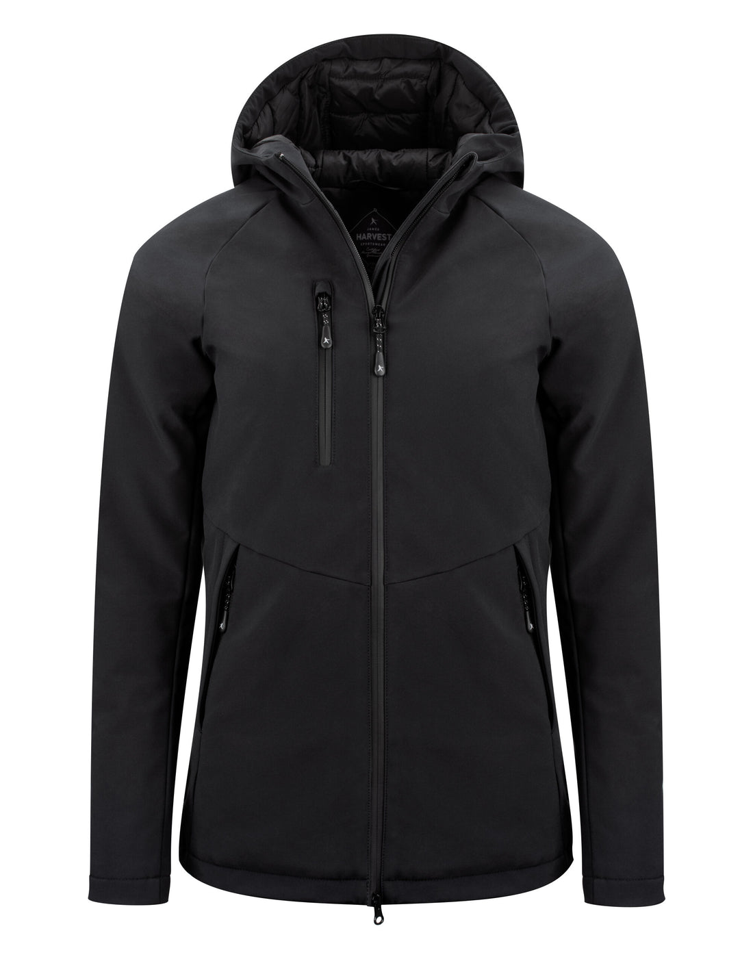 James Harvest Winchester Ladies Jacket HAR2121042 - Black - Customisable Jackets