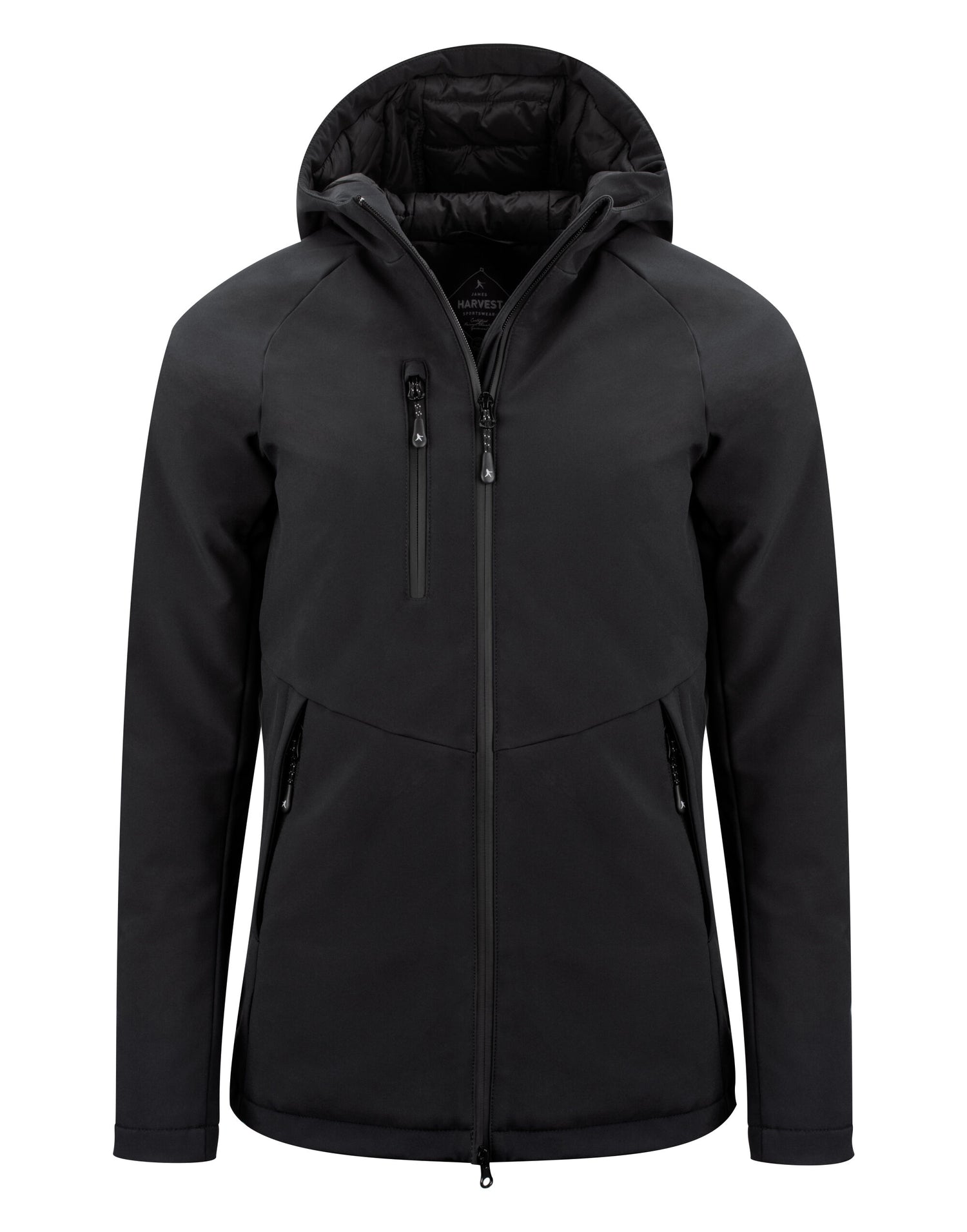 James Harvest Winchester Ladies Jacket HAR2121042 - Black - Customisable Jackets