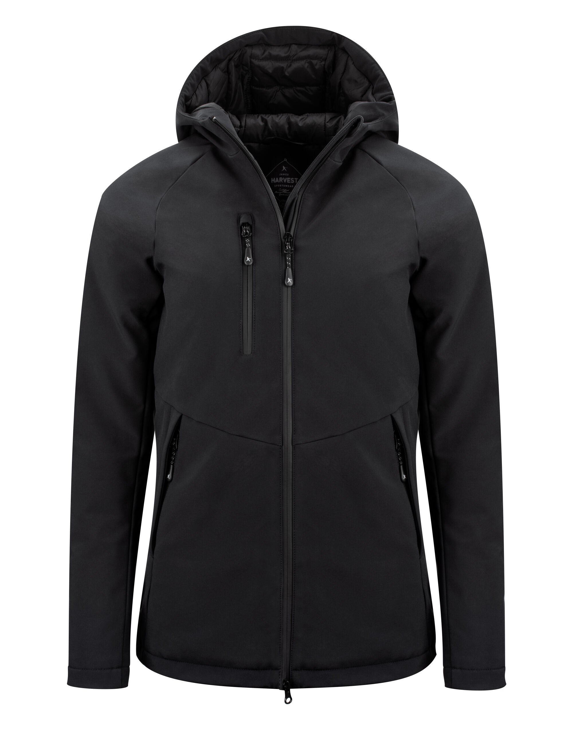 James Harvest Winchester Ladies Jacket HAR2121042 - Black - Customisable Jackets