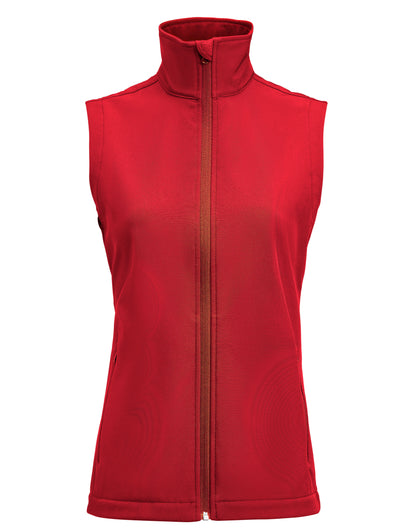 James Harvest Ladies Valley Vest HAR2121055 - Red - Customisable Hoodies