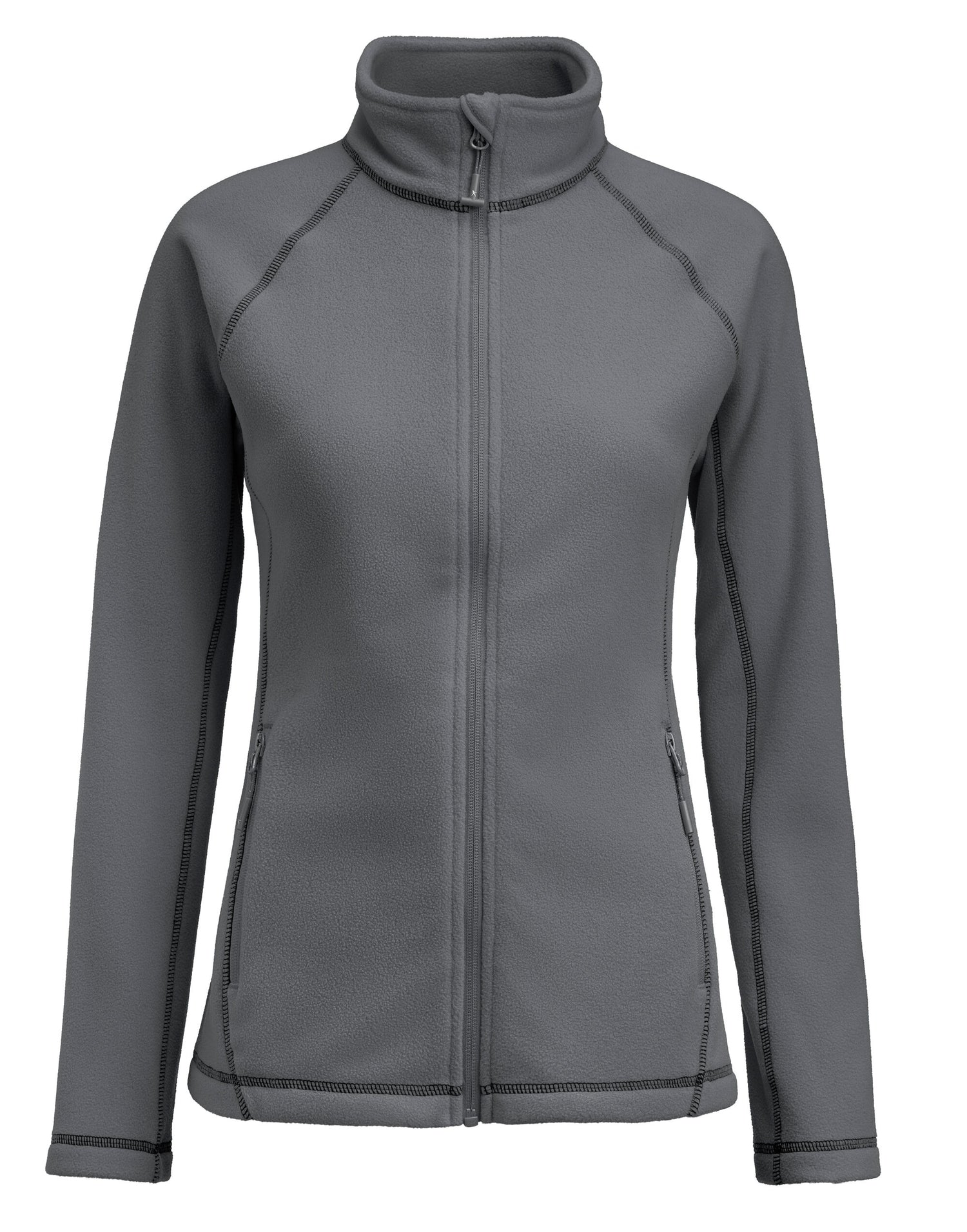 James Harvest Ladies Zion Fleece HAR2121506 - Steel Grey - Customisable Fleece