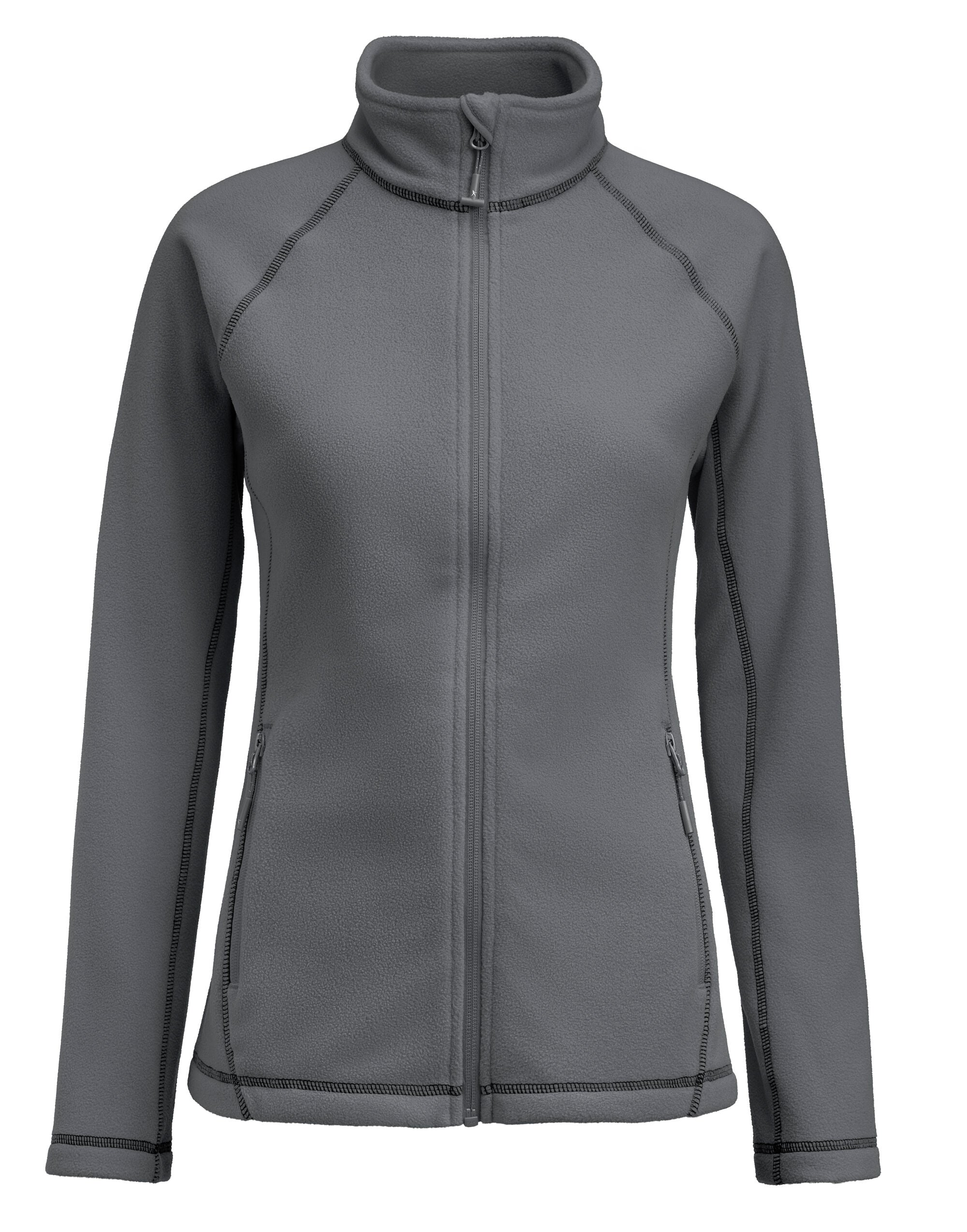 James Harvest Ladies Zion Fleece HAR2121506 - Steel Grey - Customisable Fleece