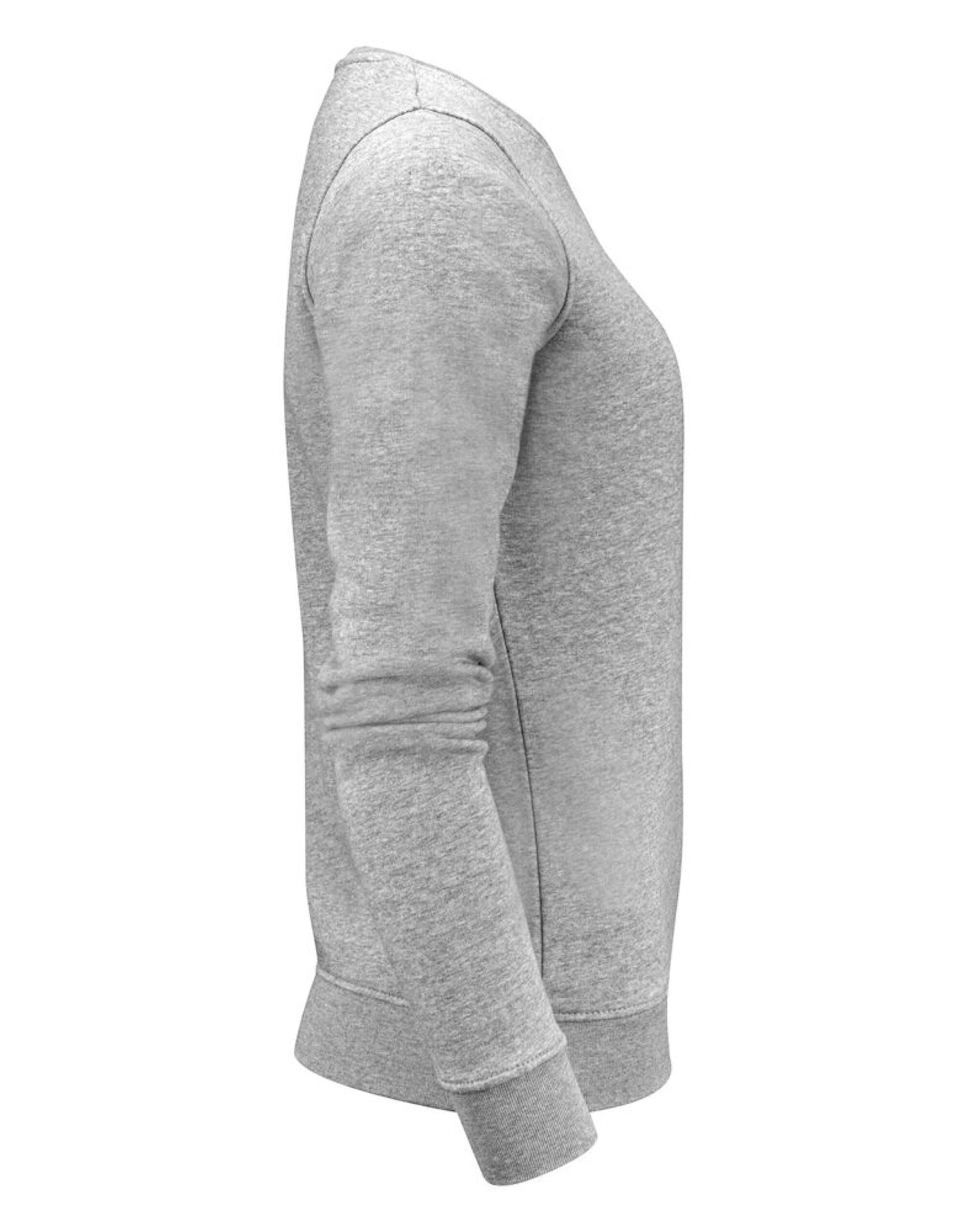 James Harvest Alder Heights Ladies Sweat HAR2122040 - Grey Melange - Customisable Sweatshirts