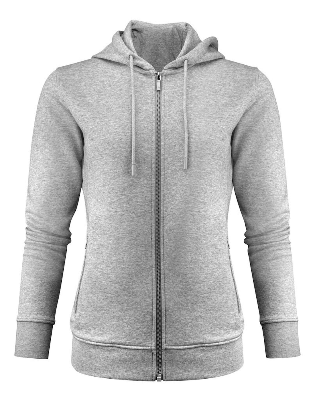 James Harvest Westwood H Ladies Hood HAR2122043 - Grey Melange - Customisable Sweatshirts