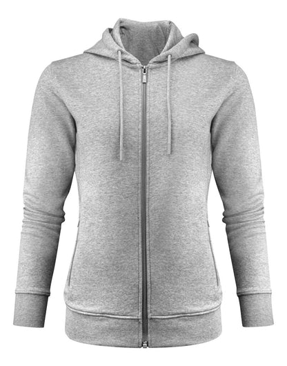 James Harvest Westwood H Ladies Hood HAR2122043 - Grey Melange - Customisable Sweatshirts