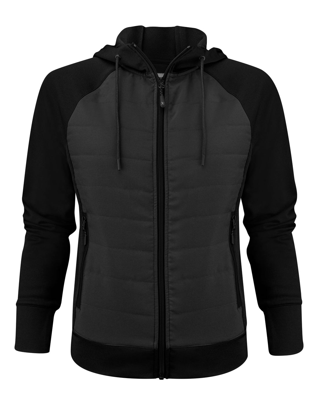 James Harvest Keyport Ladies Hood Sweat HAR2122044 - Black - Customisable Sweatshirts