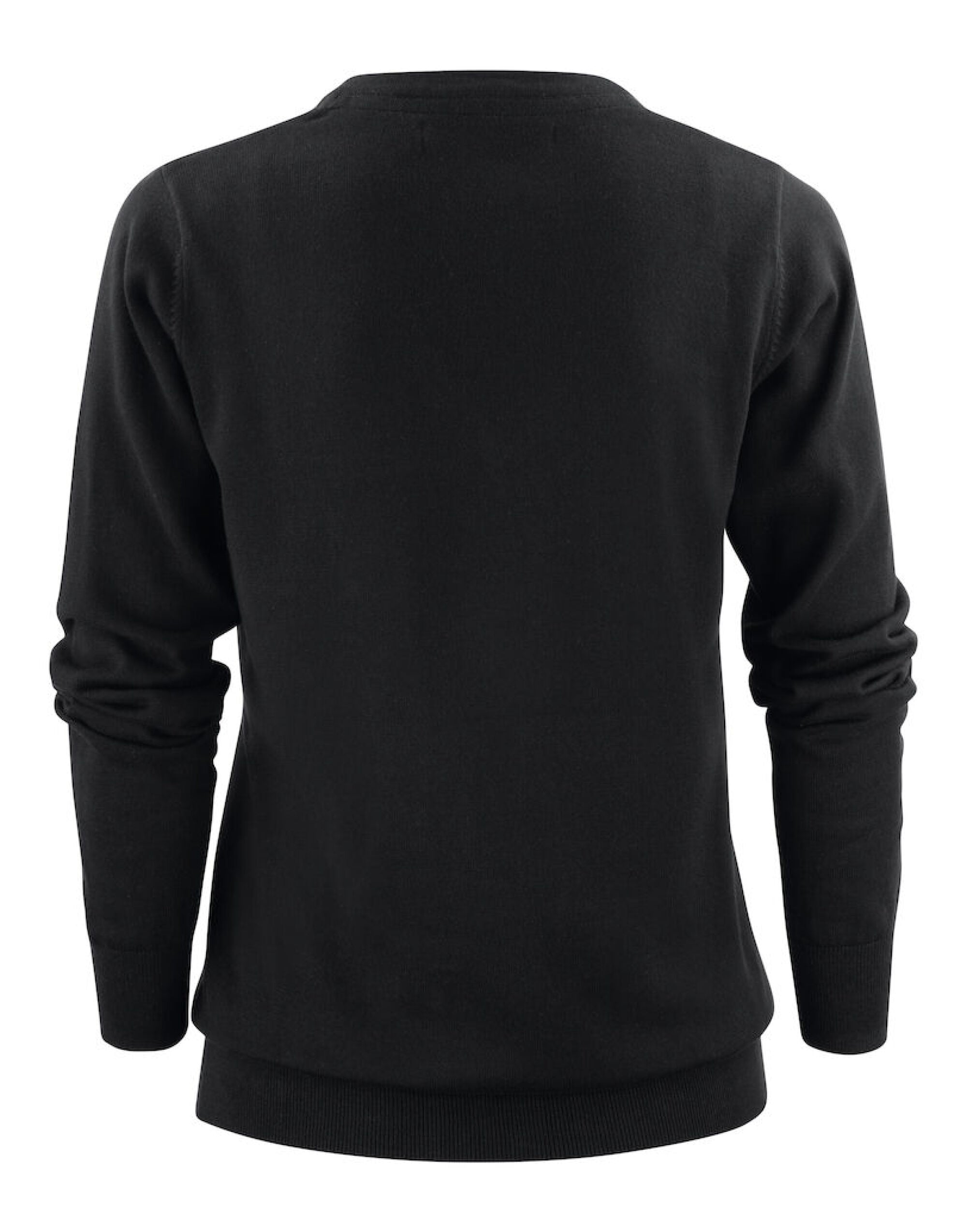James Harvest Ashland V Neck Ladies Knit HAR2122505 - Black - Customisable Sweatshirts
