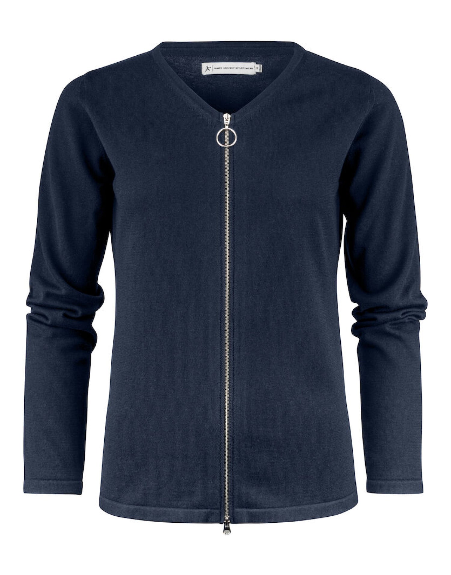 James Harvest Ladies Knitted Cardigan har2122511 - Navy - Customisable Knitwear