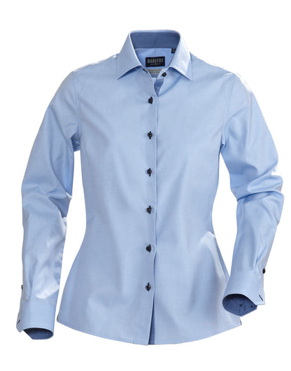 James Harvest Ladies Baltimore Shirt HAR2123020 - Light Blue - Customisable Shirts