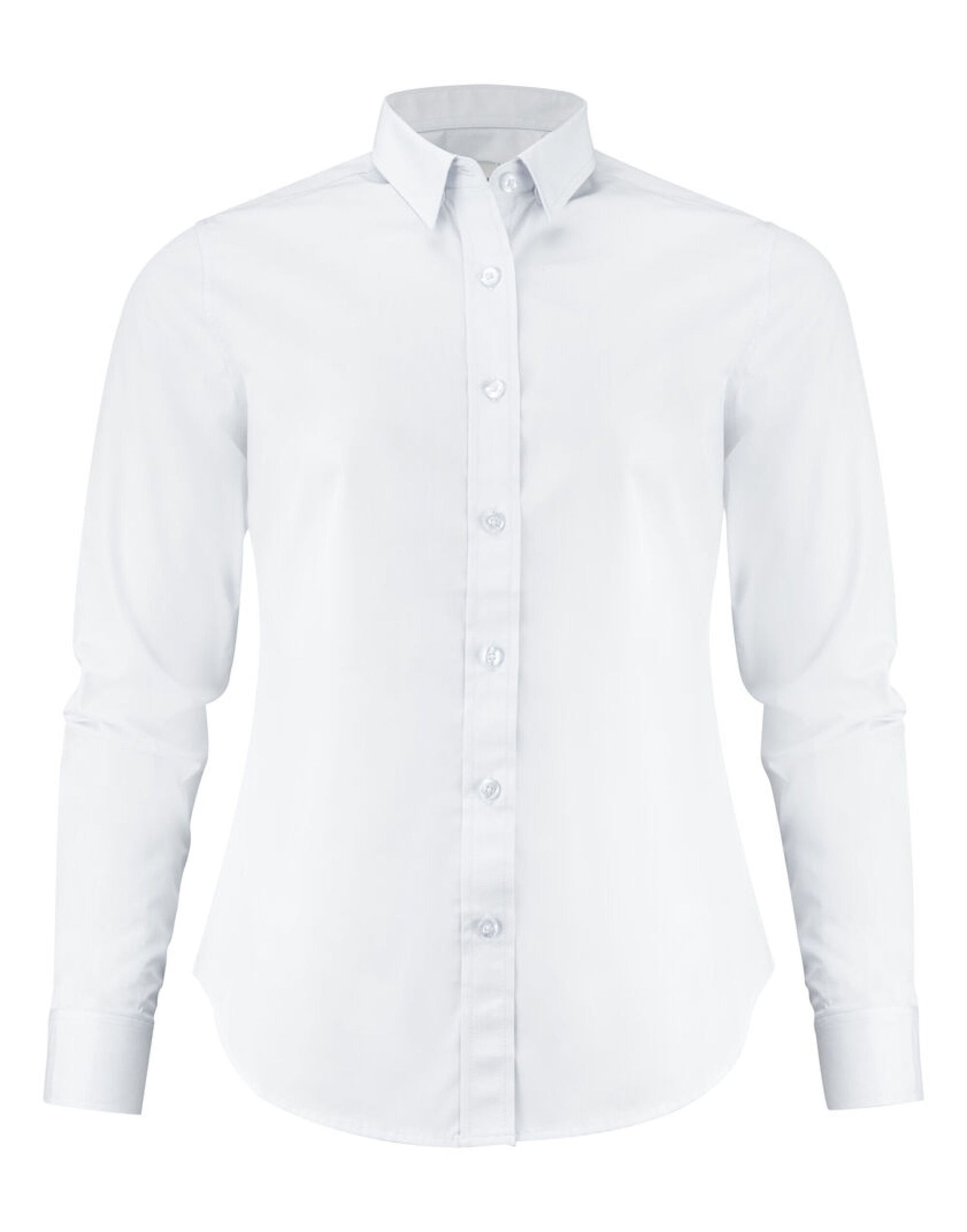 James Harvest Acton Ladies Shirt HAR2123031 - White - Customisable Shirts