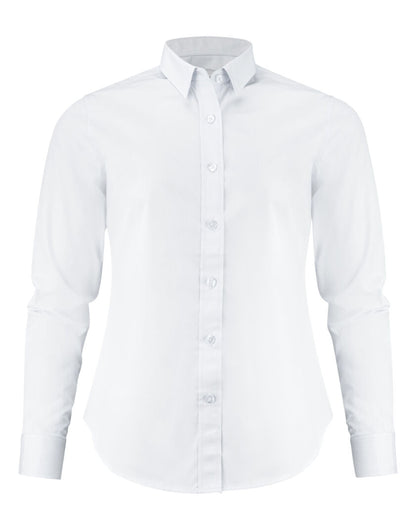 James Harvest Acton Ladies Shirt HAR2123031 - White - Customisable Shirts