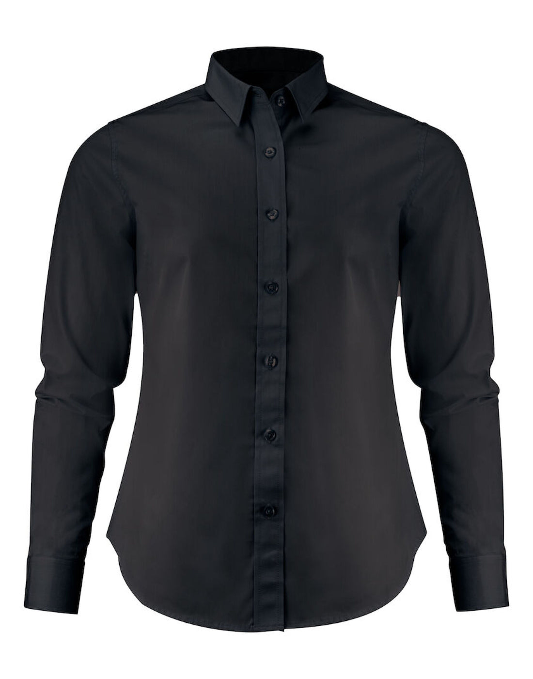 James Harvest Acton Ladies Shirt HAR2123031 - Black - Customisable Shirts
