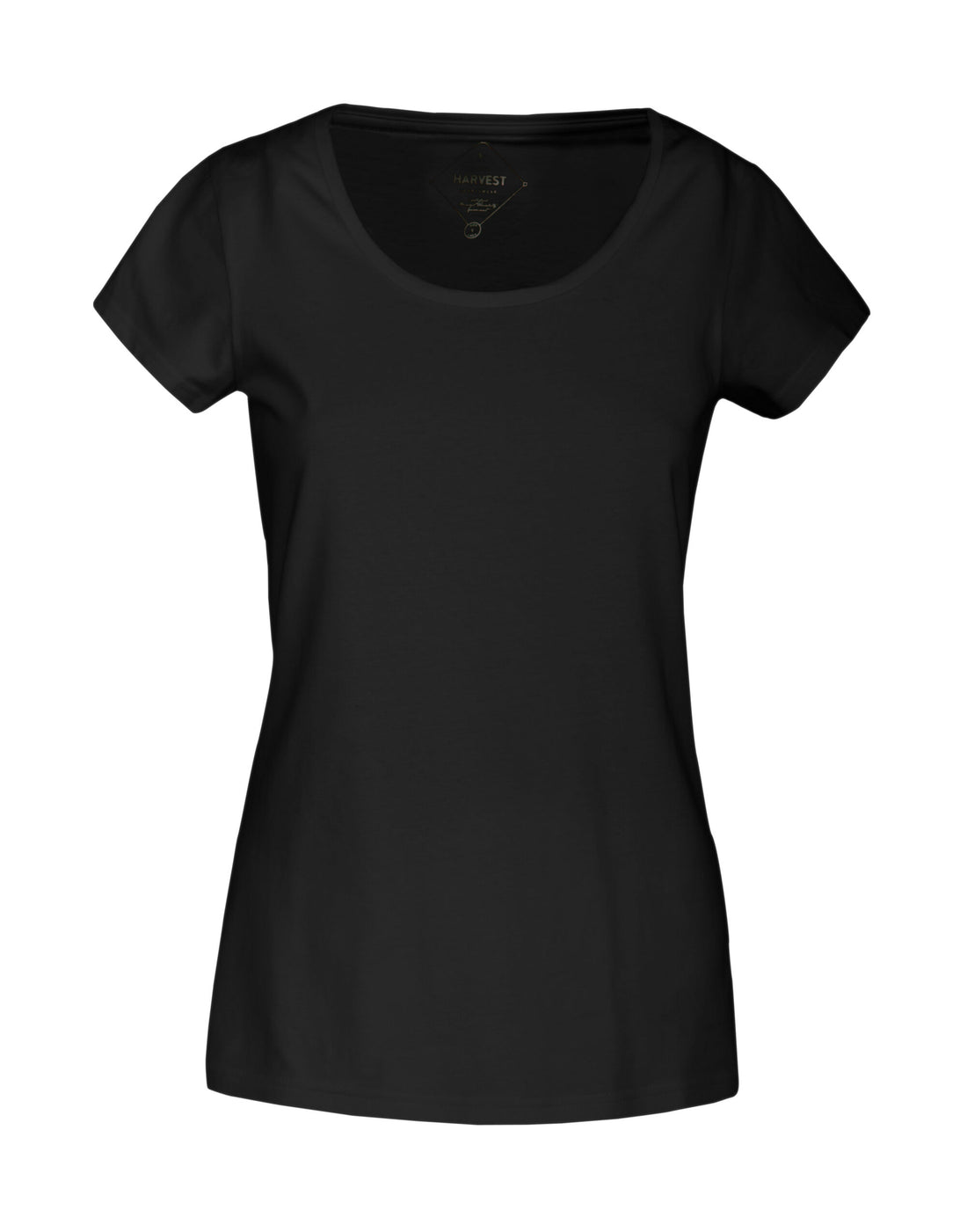 James Harvest Twoville Ladies T Shirt HAR2124005 - Black - Customisable T-Shirts