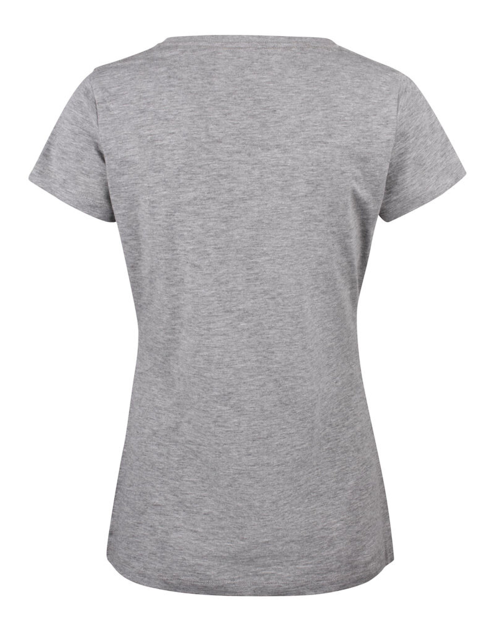 James Harvest Whailford V-Neck Ladies T HAR2124006 - Grey Melange - Customisable Polos