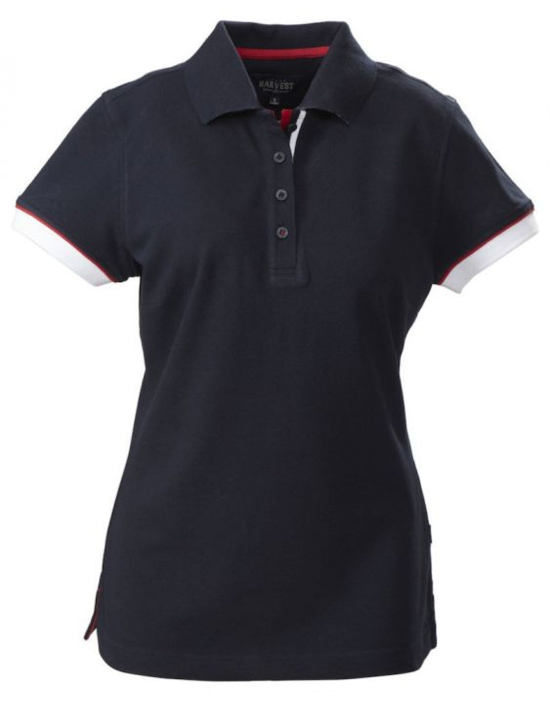 James Harvest Ladies Antreville Polo HAR2125025 - Navy - Customisable Polos