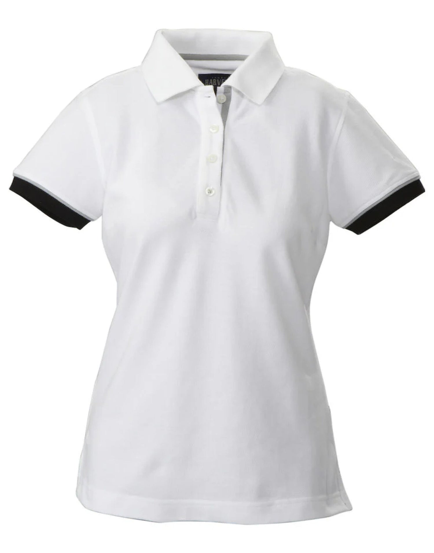James Harvest Ladies Antreville Polo HAR2125025 - White - Customisable Polos