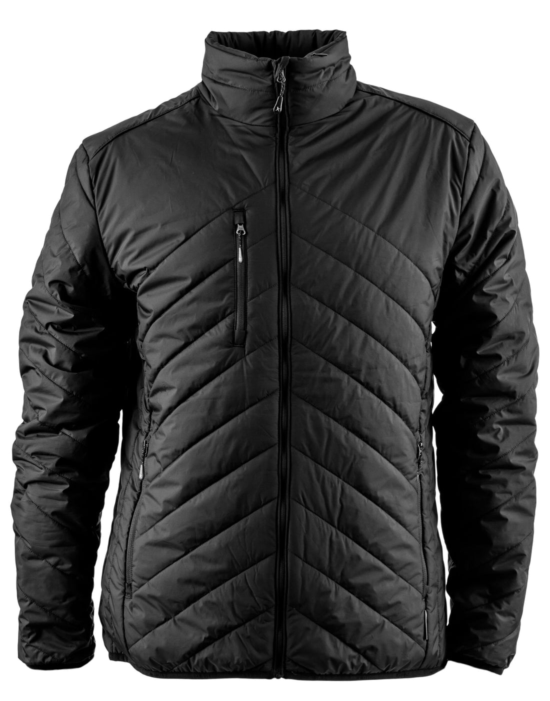 James Harvest Deer Ridge Quilted Jacket HAR2131039 - Black - Customisable Jacket