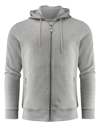 James Harvest Westwood Heights Zip Hood HAR2132027 - Grey Melange - Customisable Sweatshirts