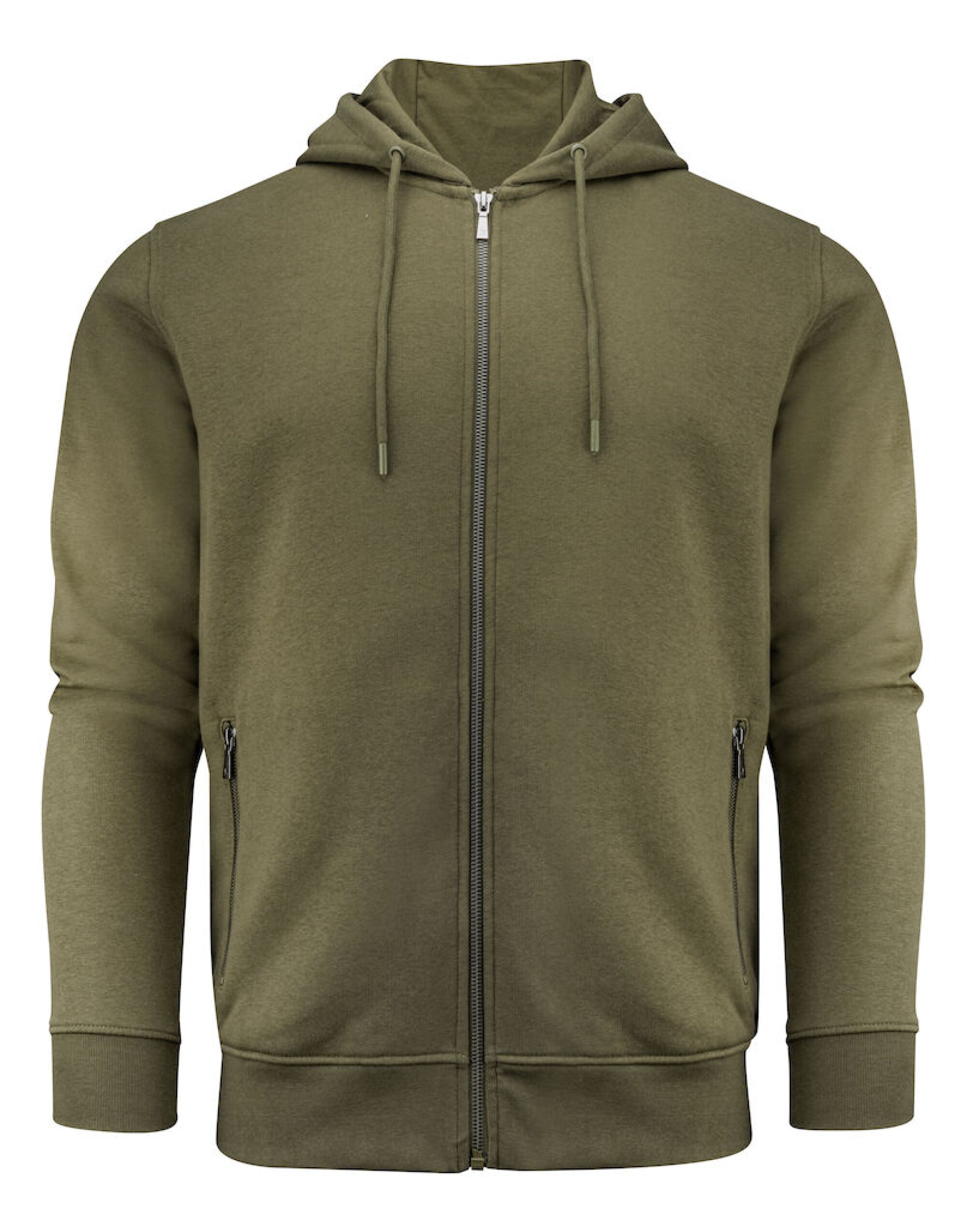 James Harvest Westwood Heights Zip Hood HAR2132027 - Moss Green - Customisable Sweatshirts