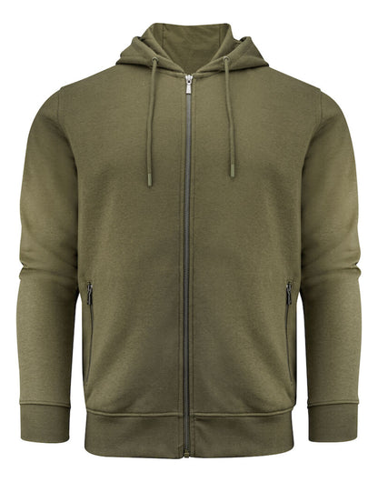James Harvest Westwood Heights Zip Hood HAR2132027 - Moss Green - Customisable Sweatshirts