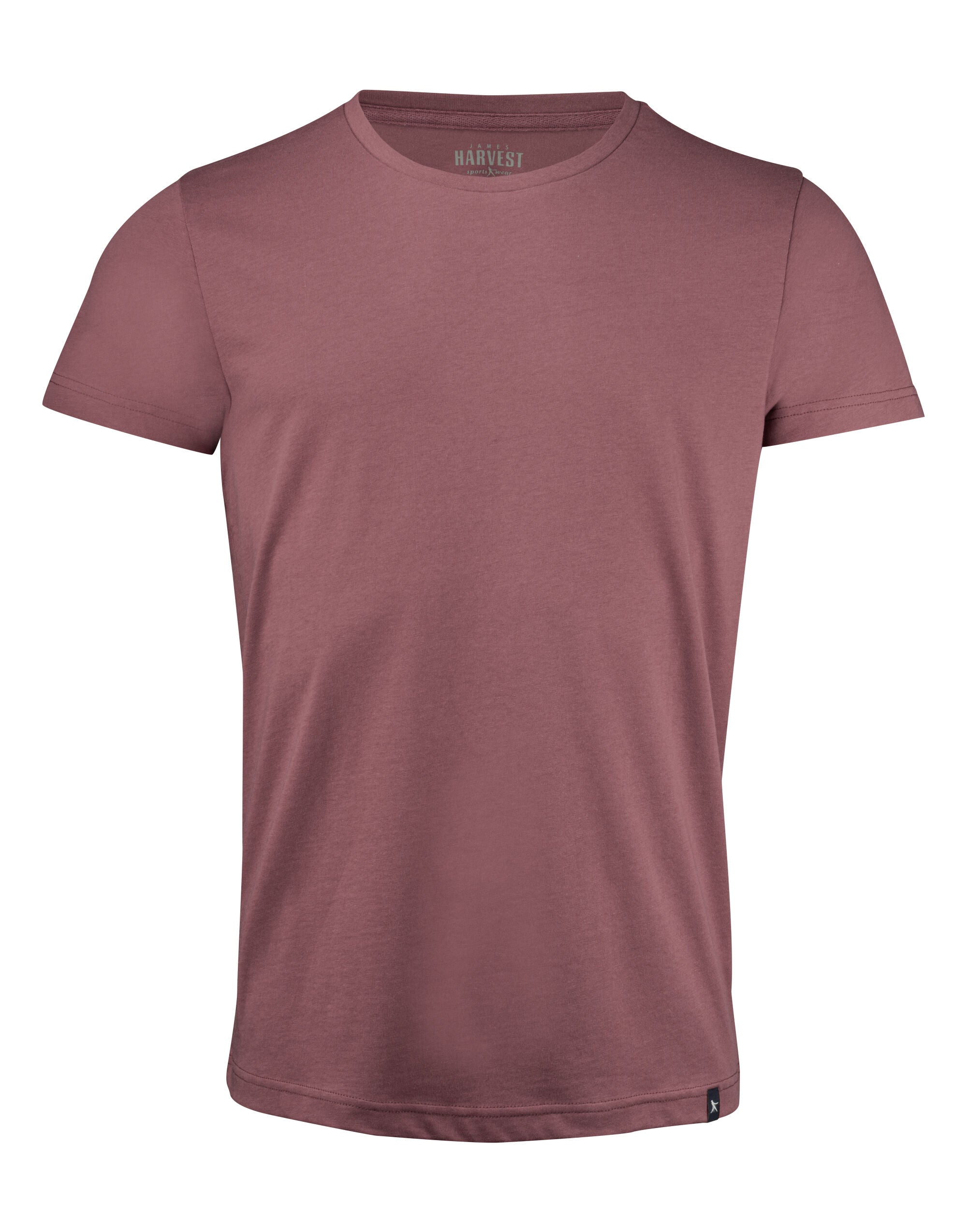 James Harvest American U T Shirt HAR2134017 - Dusty Red - Customisable T-Shirts