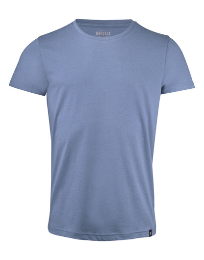 James Harvest American U T Shirt HAR2134017 - Summer Blue - Customisable T-Shirts