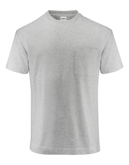 James Harvest Devons Relaxed Fit T Shirt HAR2134019 - Grey Melange - Customisable T-Shirts