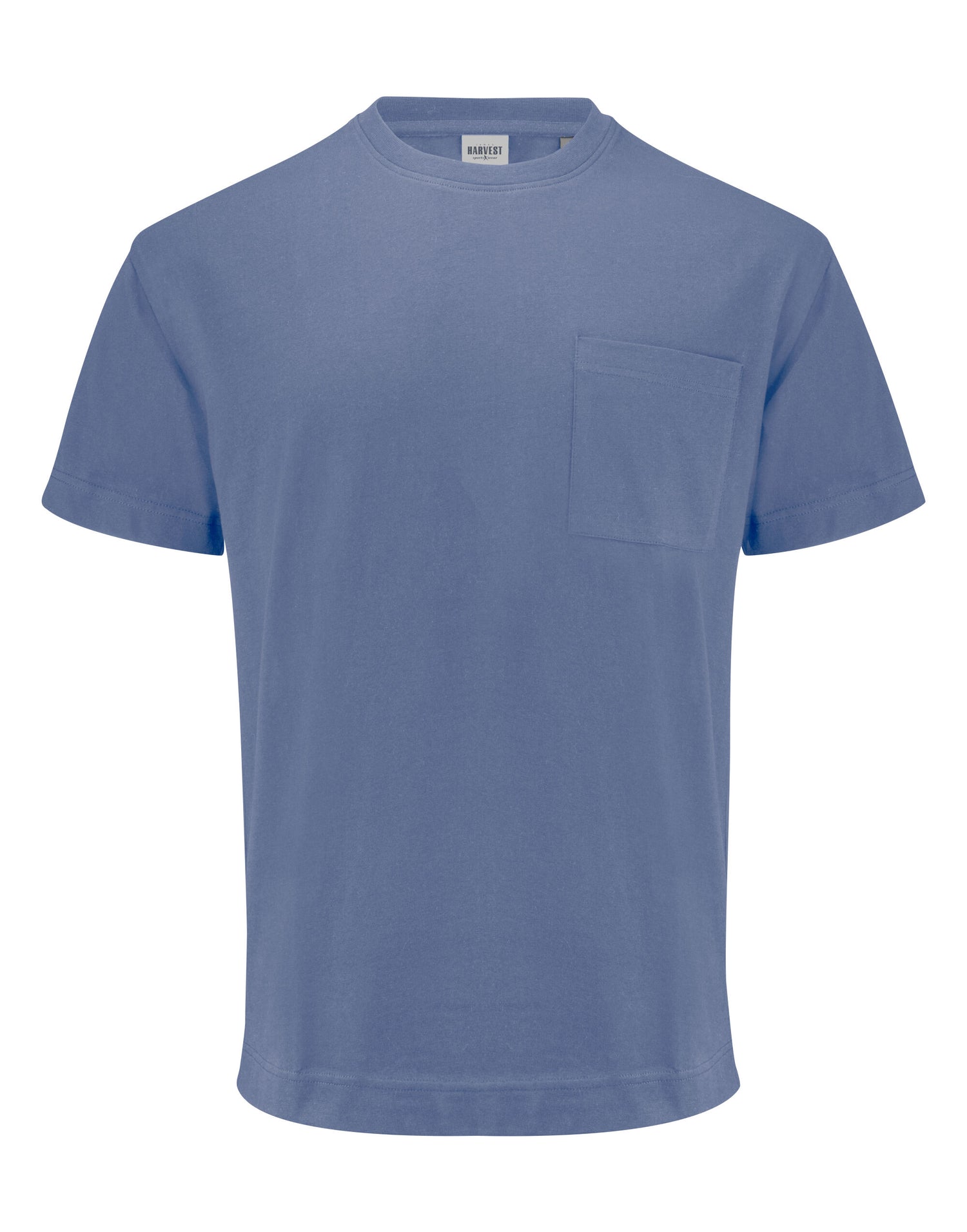 James Harvest Devons Relaxed Fit T Shirt HAR2134019 - Summer Blue - Customisable T-Shirts