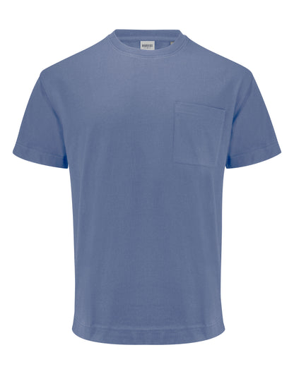 James Harvest Devons Relaxed Fit T Shirt HAR2134019 - Summer Blue - Customisable T-Shirts