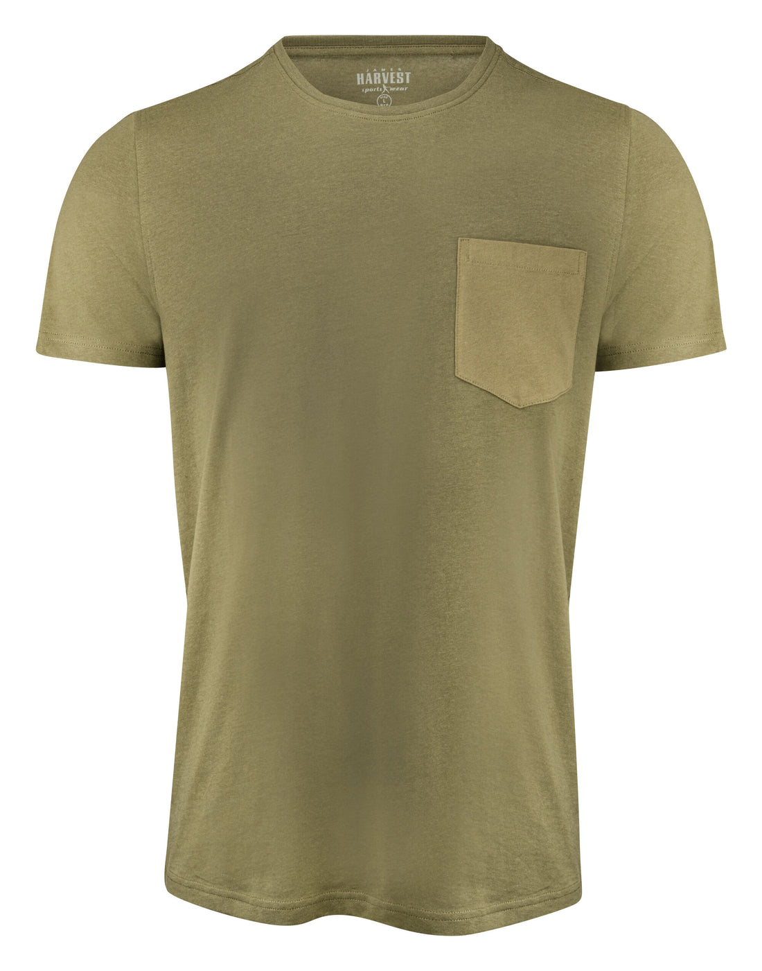 James Harvest Walcott T Shirt HAR2134020 - Moss Green - Customisable T-Shirts