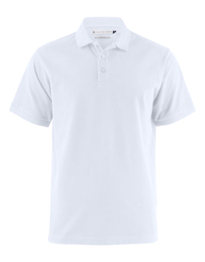 James Harvest Neptune Regular Polo HAR2135031 - White - Customisable Polos