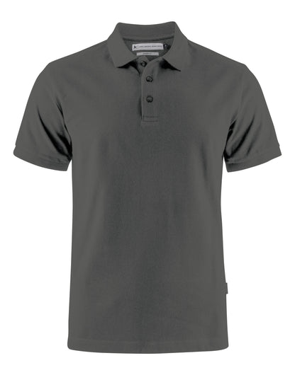 James Harvest Neptune Regular Polo HAR2135031 - Anthracite - Customisable Polos