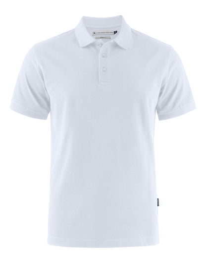 James Harvest Neptune Modern Polo HAR2135032 - White - Customisable Polos
