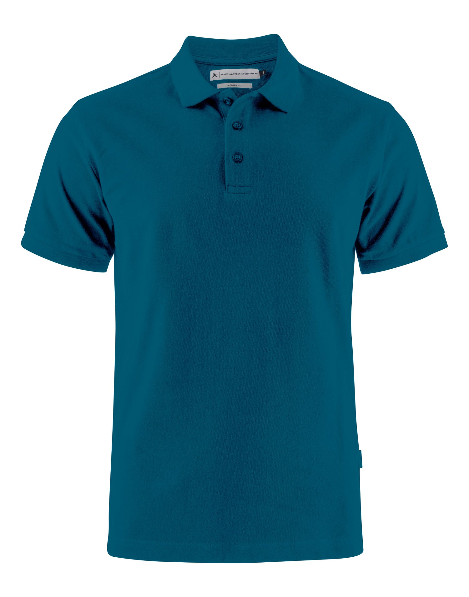 James Harvest Neptune Modern Polo HAR2135032 - Petrol - Customisable Polos