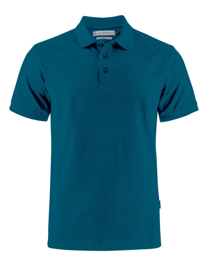 James Harvest Neptune Modern Polo HAR2135032 - Petrol - Customisable Polos