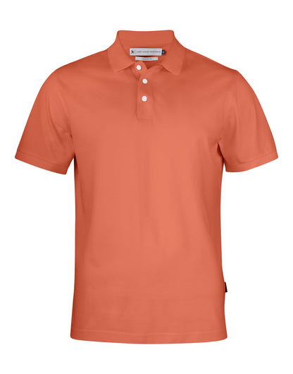 James Harvest Sunset Regular Polo HAR2135033 - Orange Vintage - Customisable Polos