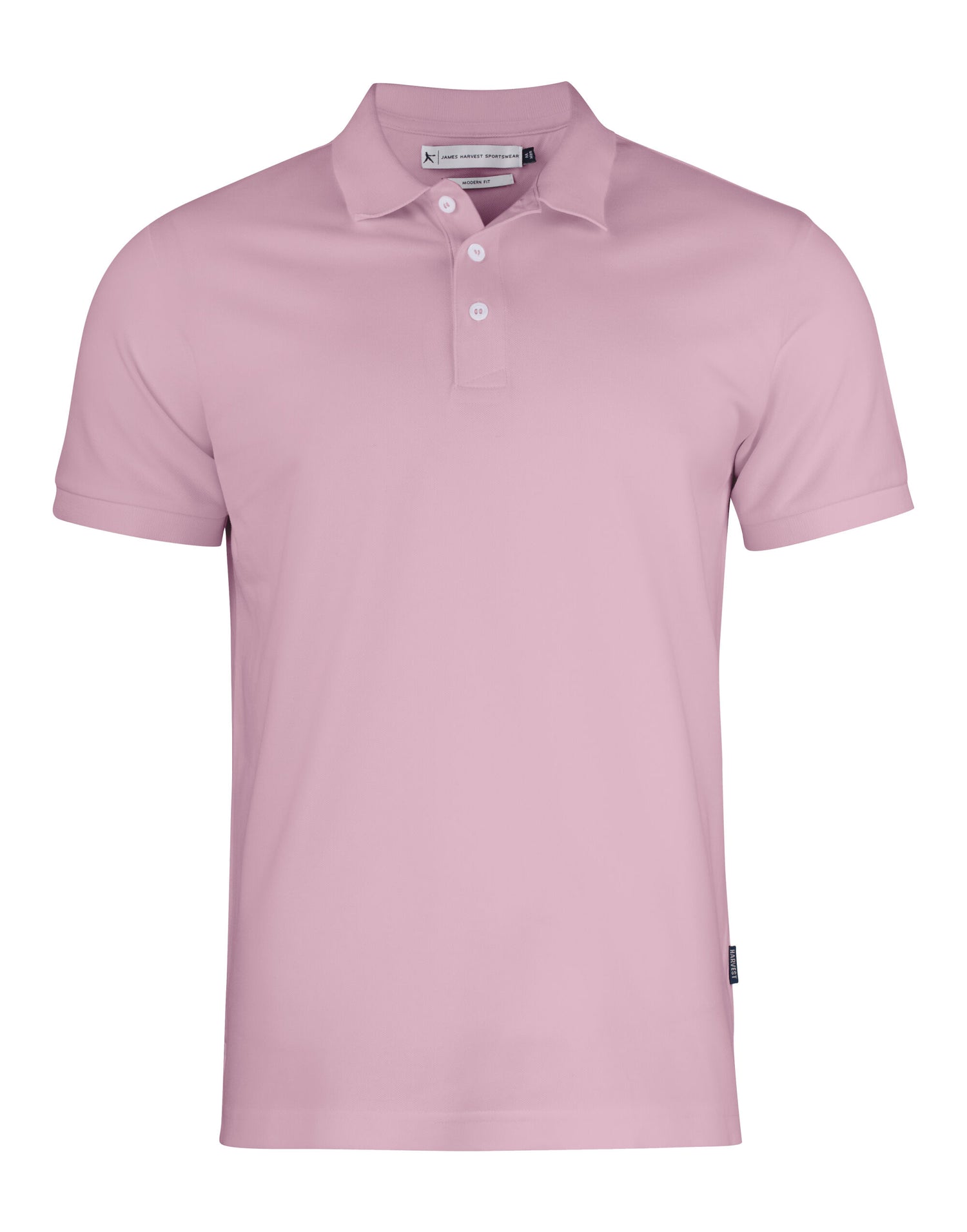 James Harvest Sunset Modern Polo HAR2135034 - Light Pink - Customisable Polos