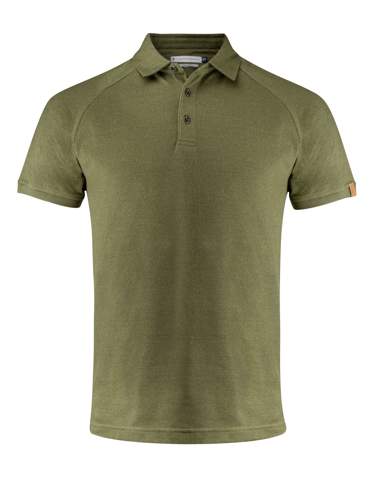 James Harvest Brookings Regular Polo HAR2135037 - Moss Green - Customisable Polos