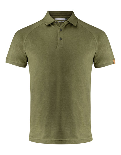 James Harvest Brookings Regular Polo HAR2135037 - Moss Green - Customisable Polos
