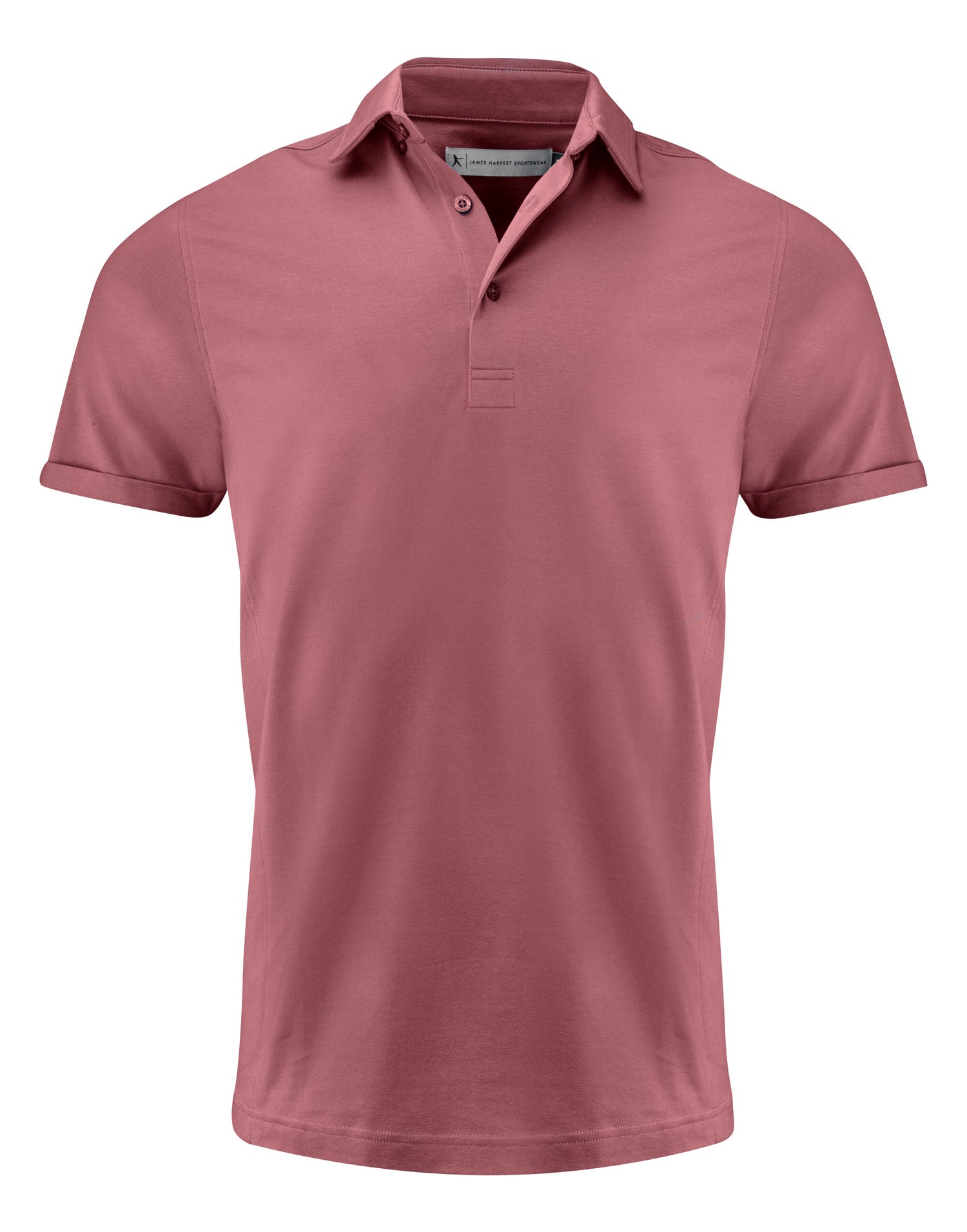 James Harvest American Supreme Polo HAR2135039 - Dusty Red - Customisable Polos