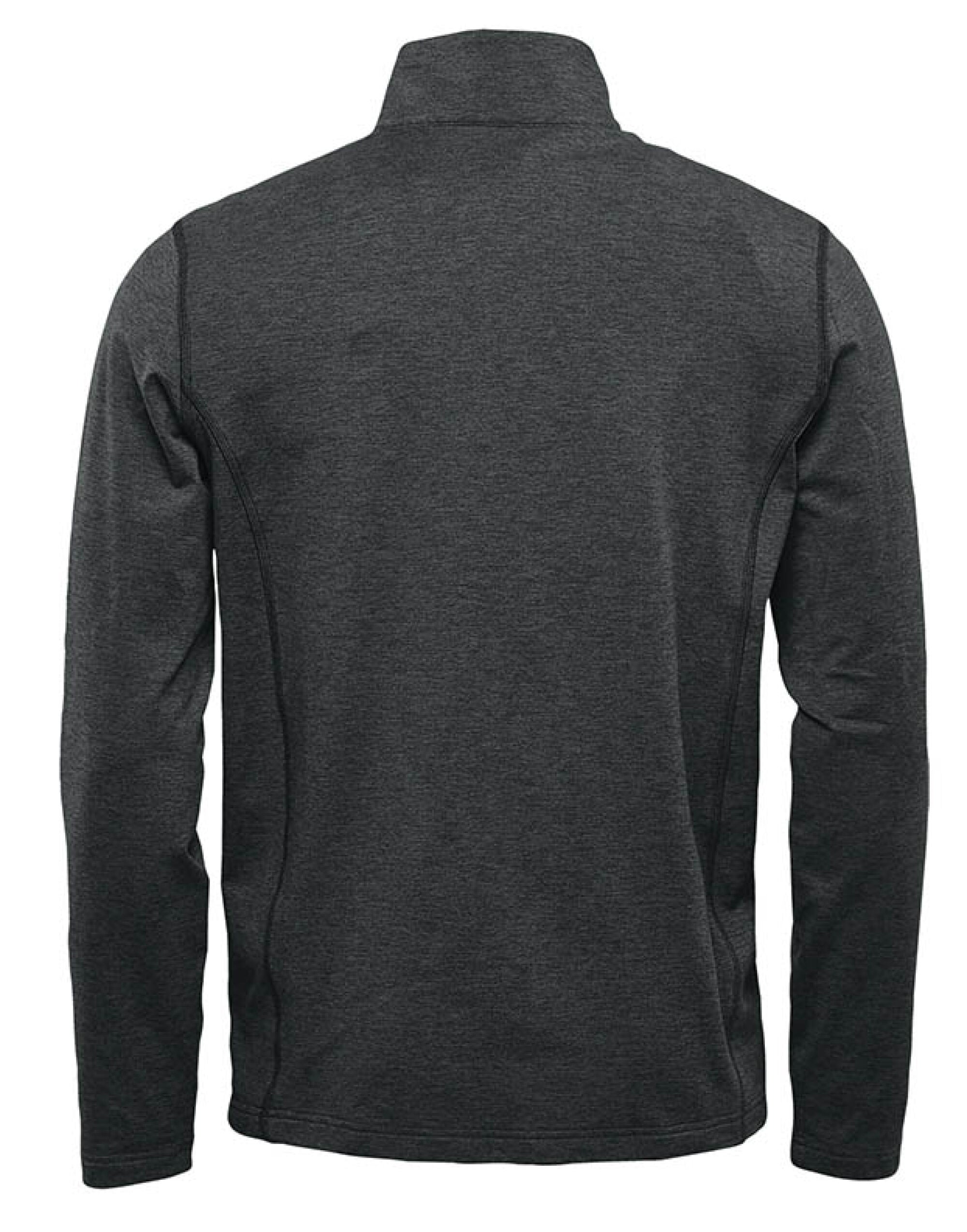 Stormtech Mens Treeline 14 Zip Pullover 2 - Black Heather - Customisable Outerwear